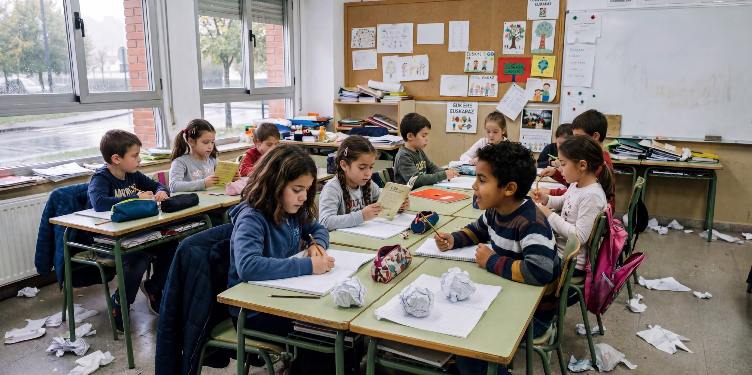 BIGE reclama una solución urgente a la huelga de limpieza en las escuelas de Bilbao